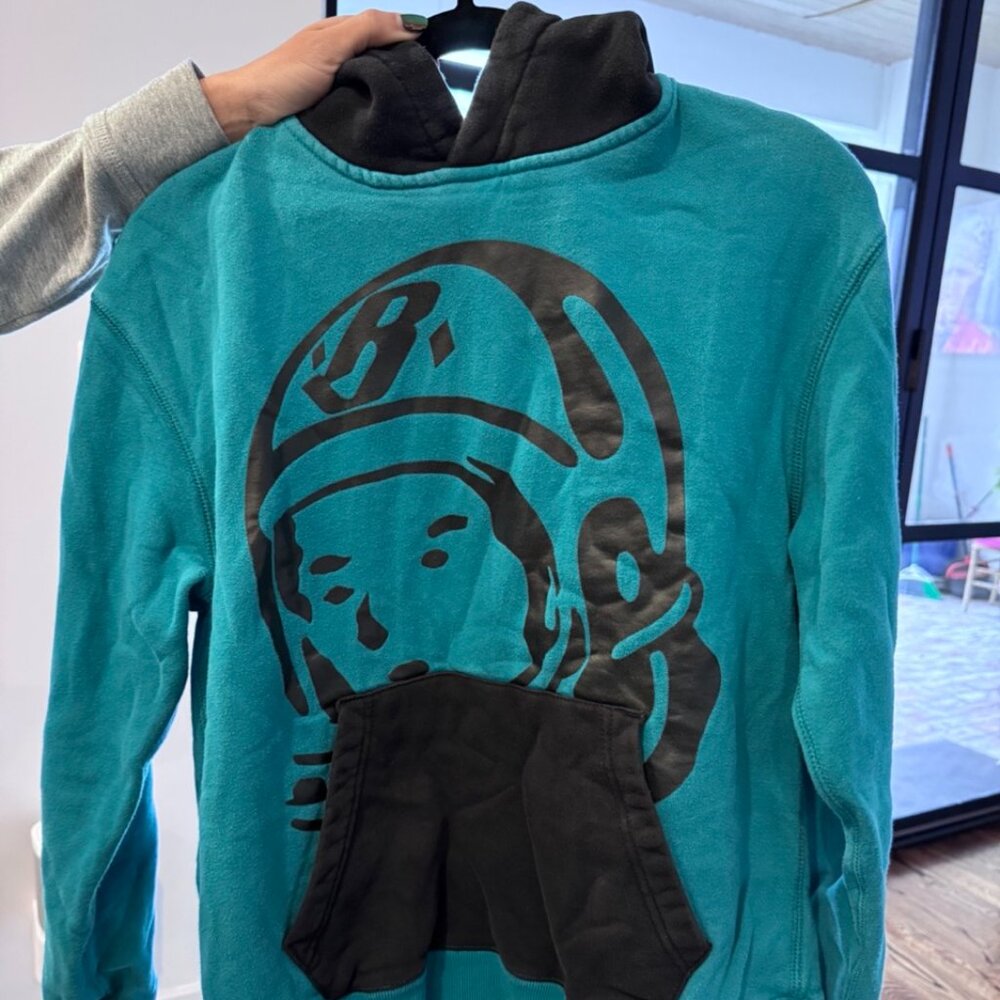 Billionaire Boys Club Hoodie - Size Medium - Teal and Black